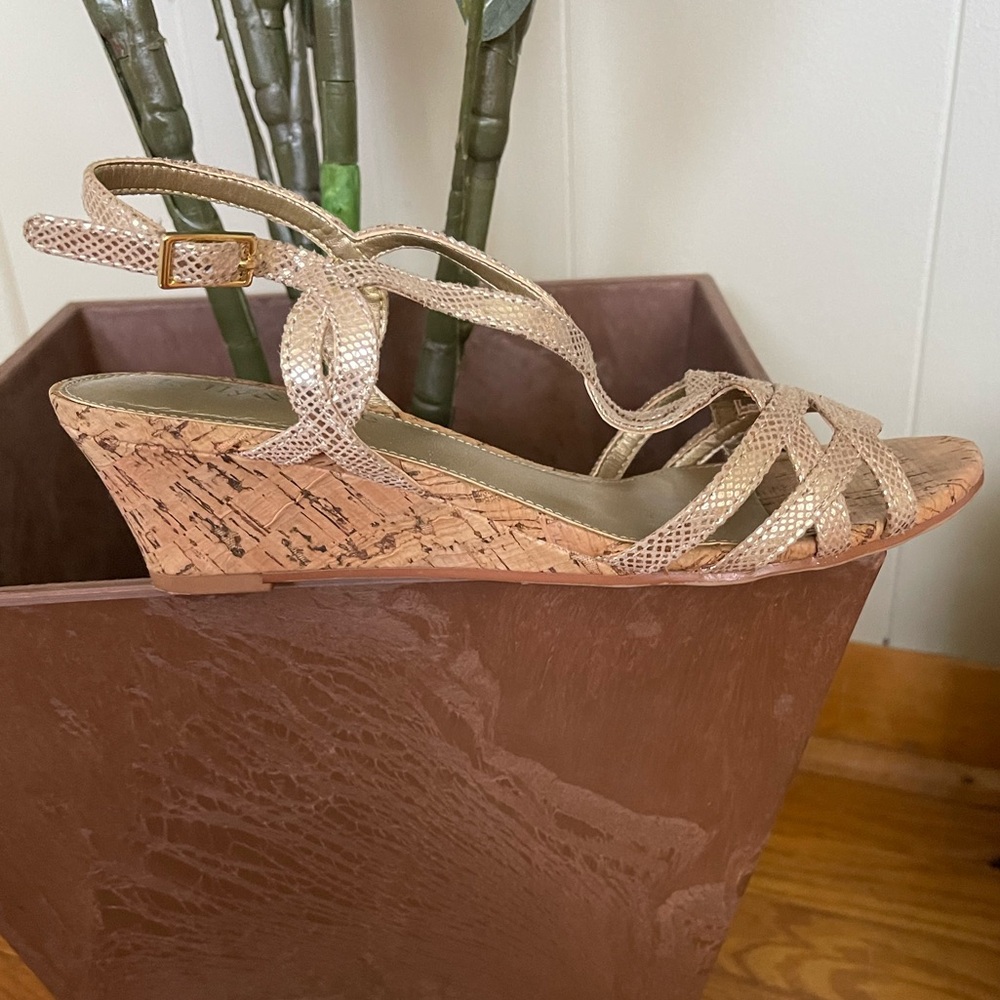 Gold sandal